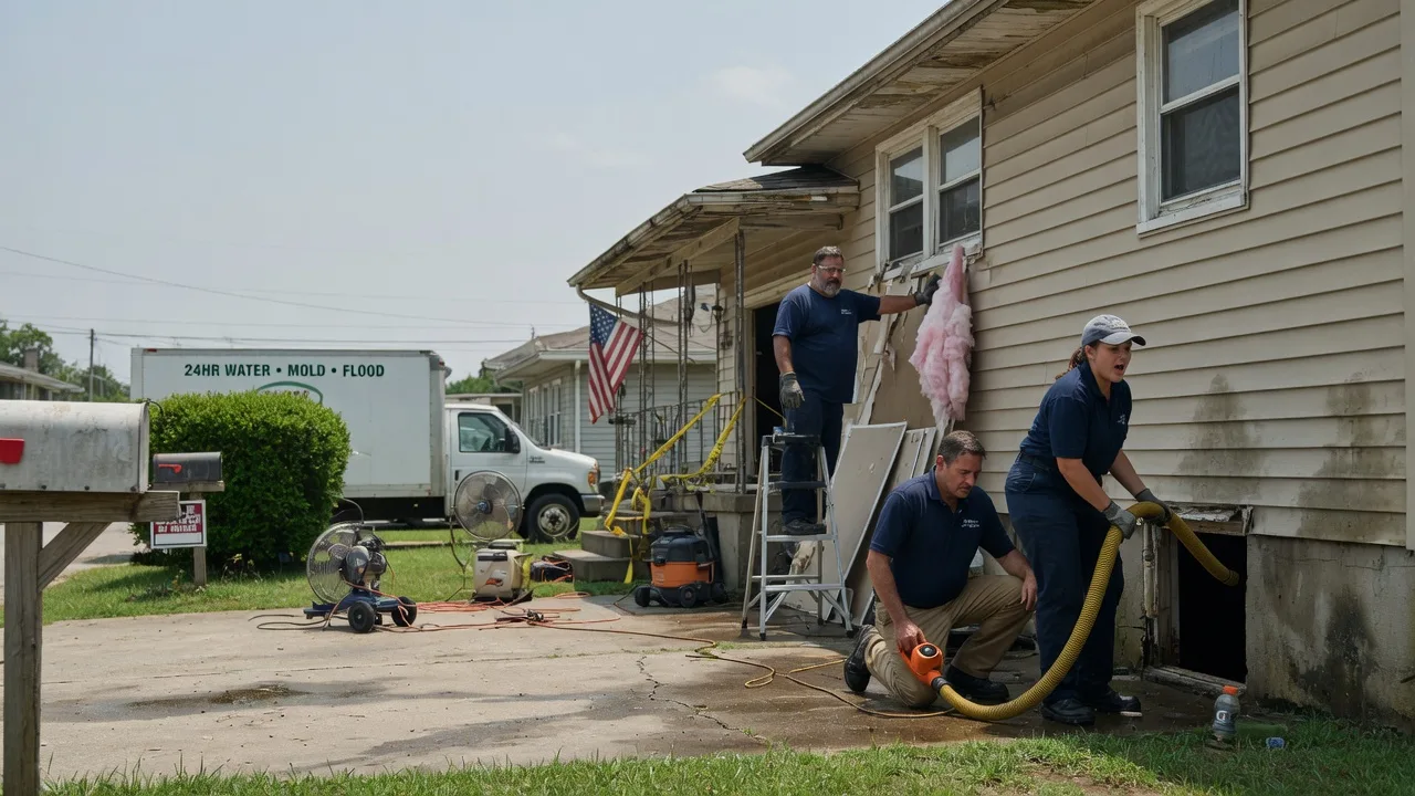 Water Damage Repair in Trade, TN near me